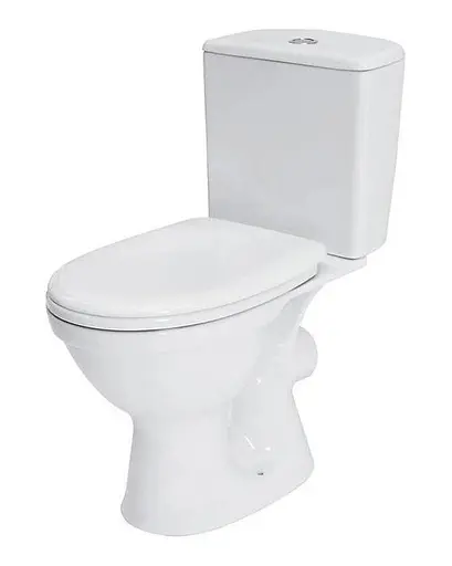 Унітаз-компакт Cersanit Merida 772 011 3/6 л поліпропіленове сидіння з металевим кріпленням 30412 - фото 1