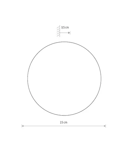 Бра, настенный светильник Nowodvorski 11288 Ring Timber S LED 1x7W 3000K 60Lm IP20 коричневый - фото 8