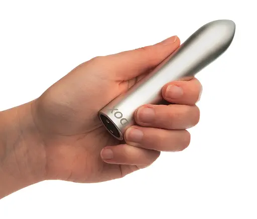 Вібратор Doxy Bullet 12 см сріблястий - фото 5