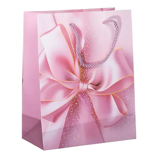 Подарочный пакет Yiwu с бантом 18х10х22.5 см 12 штук HP-10359-12 - фото 11