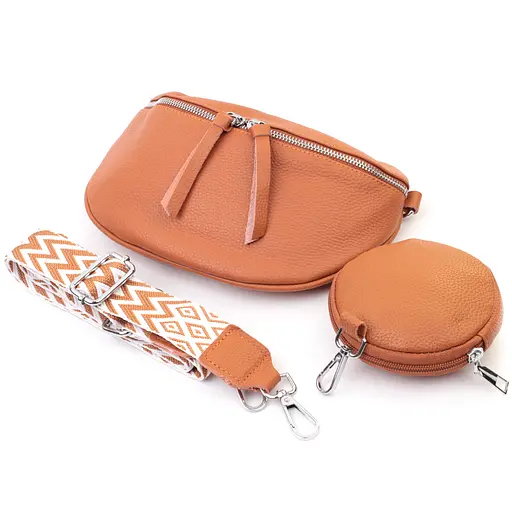 Кожаная женская сумка Vintage 25.5х15х4 см sum0026613 - фото 7