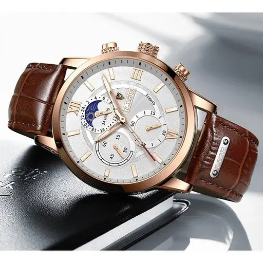 Чоловічий кварцовий годинник Lege Signature - фото 3