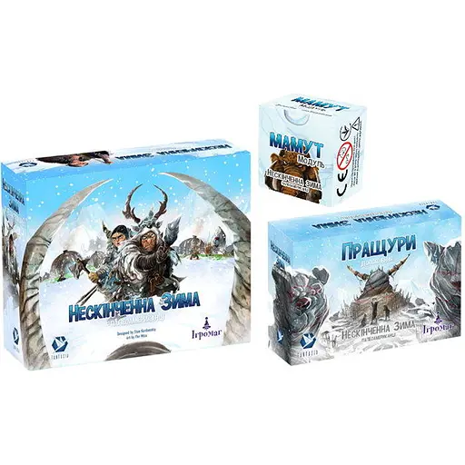 Настольная игра Ігромаг Вечная Зима: Палеоиндейцы с дополнениями Зов предков + Мамут (укр.) (DG11732+2) - фото 1