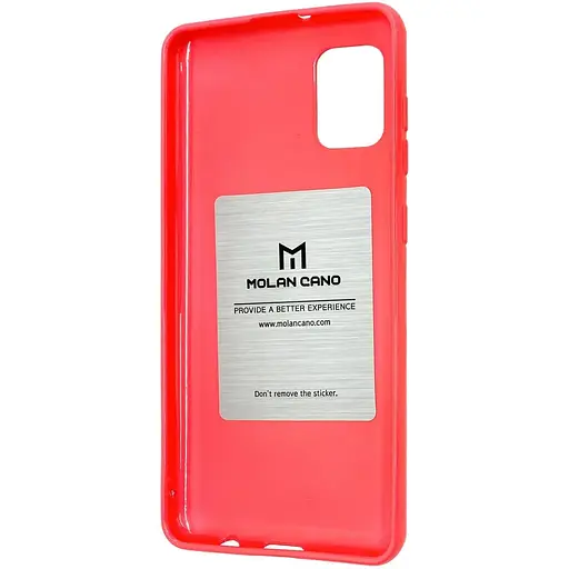 Чехол-накладка Molan Cano Silicone Jelly Case для Samsung A31 / A315 (2020) (pink) - фото 2