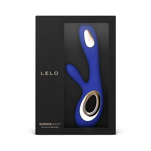 Вібратор-кролик Lelo Soraya Wave 21.8 см синій - фото 2