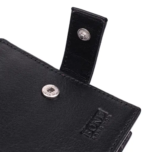 Місткий чоловічий гаманець із натуральної шкіри Bond 13х9.5х2 см acs0029593 - фото 5