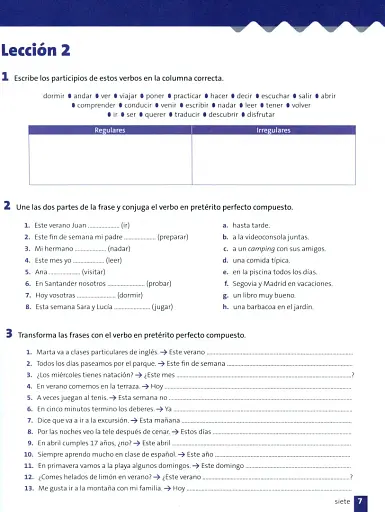Espanol Por supuesto 3 (A2+). Cuaderno de Ejercicios - фото 7