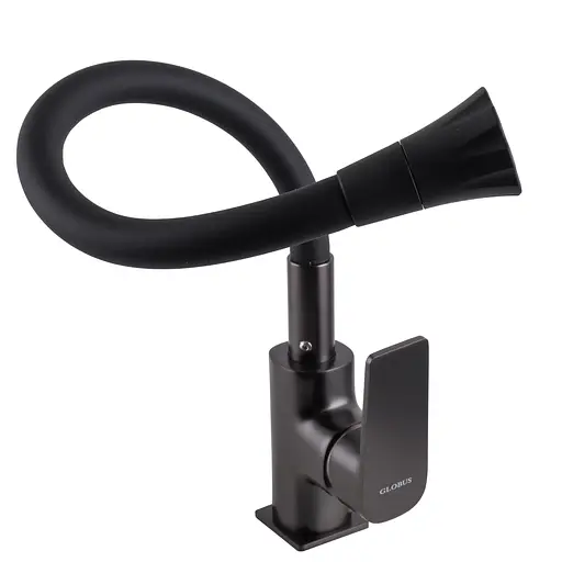 Змішувач для кухні Globus Lux Bonn GLB-0203SA-GP-B01 Чорний матовий - фото 6