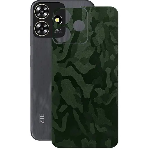 Защитная пленка StatusSKIN для ZTE Blade A73 Корпус Винил Камуфляж зеленый - фото 1