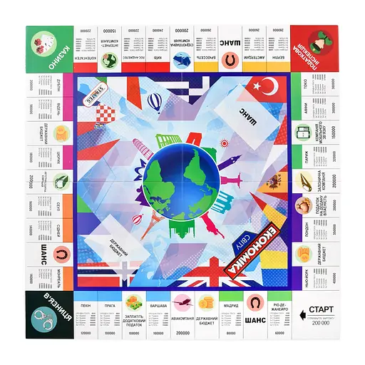 Настільна гра Strateg Економіка світу (31028)                               - фото 3