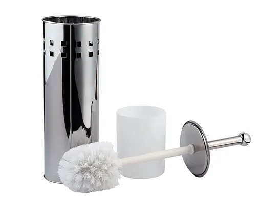 Йоржик для унітазу підлоговий Kroner KRM Rizze - ACC321-1 CV022909, Хром - фото 3