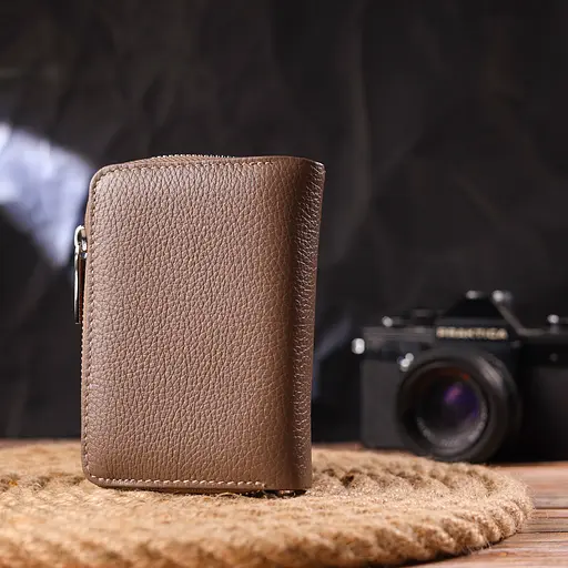 Кожаный женский кошелек Canpellini 9.5х13.2х3 см acs0025115 - фото 9