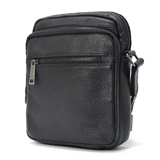 Кожаная мужская сумка через плечо TARWA 17.5х22х6.5 см sum0025879 - фото 3