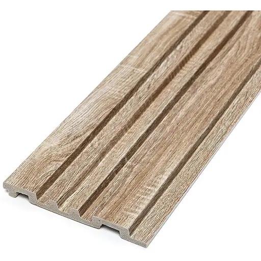 Рейка декоративна Wall Sticker PS 2900х120х12 мм Дуб SW-00002136