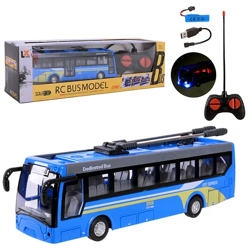 Дитячий Тролейбус yна радіоуправлінні Bambi 135-2 світові ефекти - фото 5