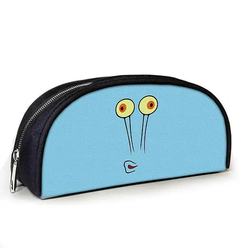 Пенал шкільний Губка Боб равлик 23х10х8 см з принтом для хлопчика (3779)