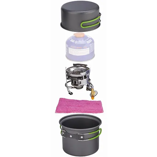 Газовая система BRS-T15A для приготовления пищи (горелка + 2 казанка) - фото 8