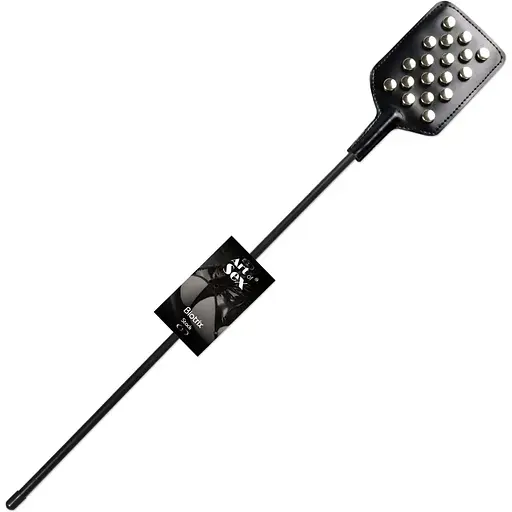 Стек з металевими гвинтами Art of Sex - Biotrix, екокожа, колір чорний - фото 6