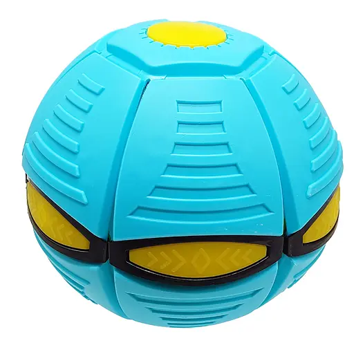Летающий трансформерный мяч 1002-3(Turquoise) светится - фото 2