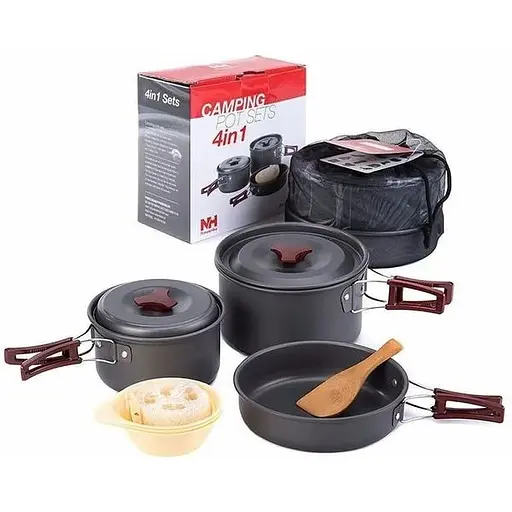 Набор посуды Naturehike 3-4 NH NH15T203-G (1047-6927595787205)
