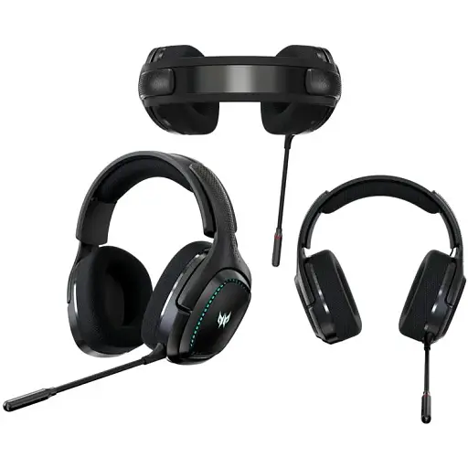 Гарнітура ігрова Acer Predator Galea 550 PHR235 WL/BT чорна - фото 8
