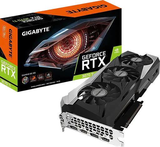 Видеокарта GeForce RTX 3070 Ti 8GB Gigabyte Gaming OC (GV-N307TGAMING OC-8GD) Б/У