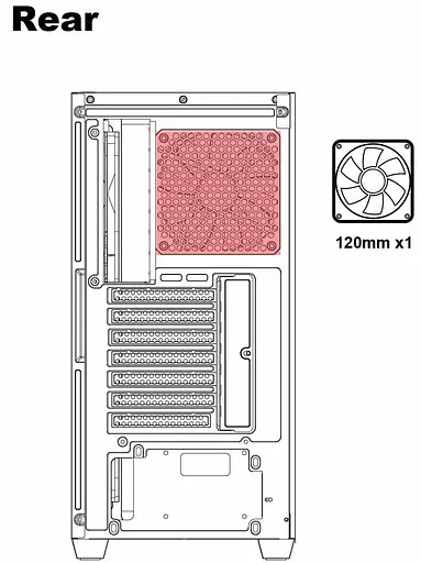 Корпус AZZA NEPTUN 491 (CSAZ-491), блок питания не входит в комплект, б/у - фото 12