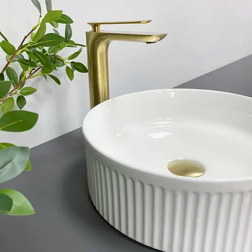 Умивальник VBI Brindisi white накладний VBI-014100, Білий - фото 5