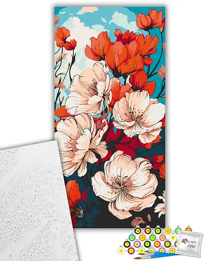 Набор для росписи ArtCraft Весенний цвет 40 x 80 см (13071-AC) - фото 2