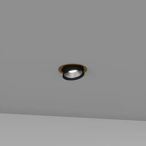 Встраиваемый светильник Skarlat RSL74251 15W GD+BK 4000K