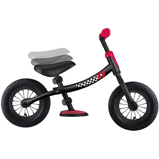 Самокат-биговел Globber Go Bike Air черно-красный - фото 7