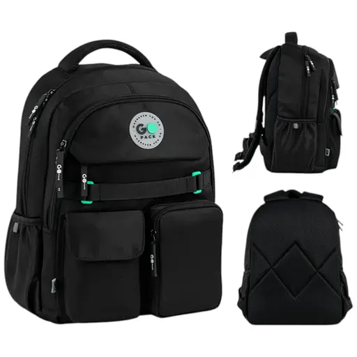 Рюкзак GoPack Education 183 черный Черный (GO26-183M-3) - фото 1