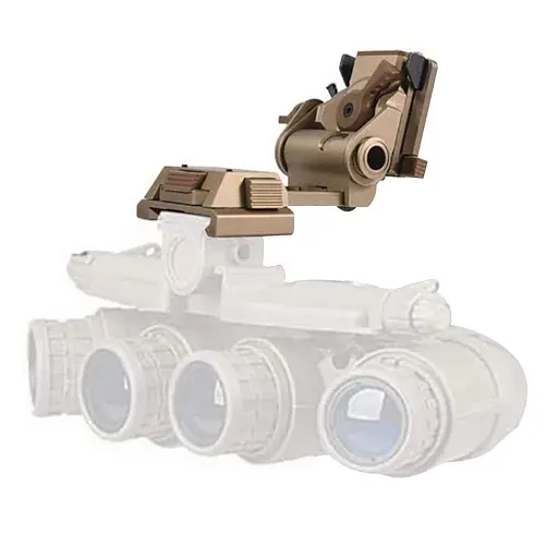 NVG крепление для ПНБ с DOVETAIL интерфейсом "Ласточкин хвост" для NV8000, NV8160, PVS-15/18/21/31 Wilcox L4G24, золотистый (100986) - фото 7