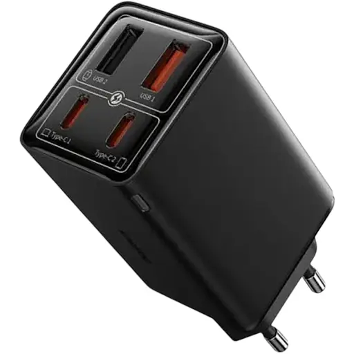 Сетевое зарядное устройство Baseus GaN6 Pro Black (P10162701113-00) [127638]