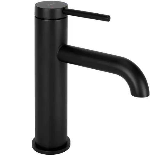 Смеситель для умывальника Rea Spot низкий black REA-B2012 Черный матовый - фото 6