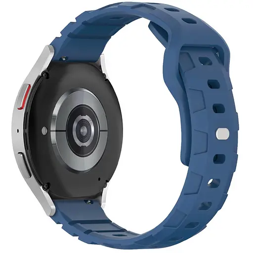 Силиконовый ремешок Defense для Smart Watch 20mm Blue - фото 4