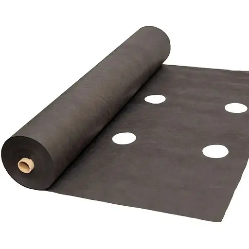 Агроволокно Shadow з перфорацією 2 отвори 90 г/м² 1.07 x 50 м (АВЧПР0003) - фото 1