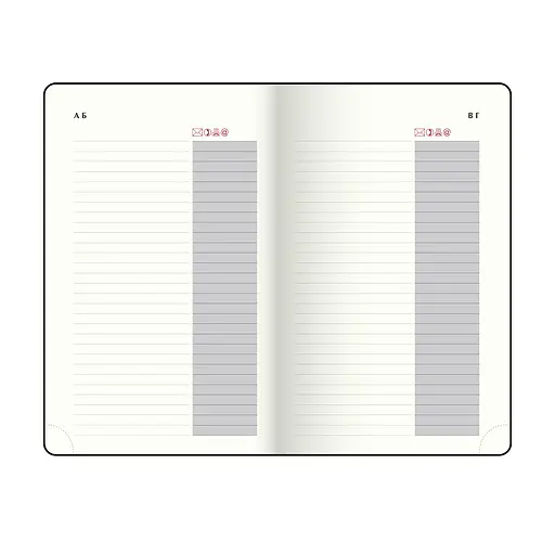 Еженедельник датированный Buromax Velour 2026 A5 зеленый (BM.2710-04) - фото 12