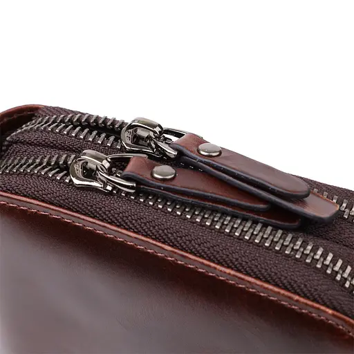 Чоловічий клатч із натуральної шкіри Vintage 12х21х3,5 см sum0027502 - фото 5