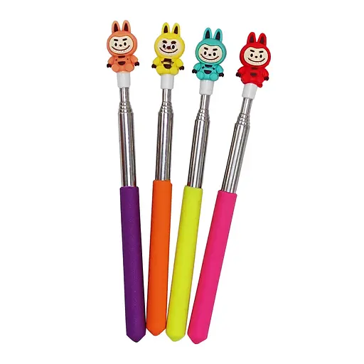 Телескопическая указка палец Пикми "LABUBU" PCM-LBB длина 68 см, в ассортименте - фото 2