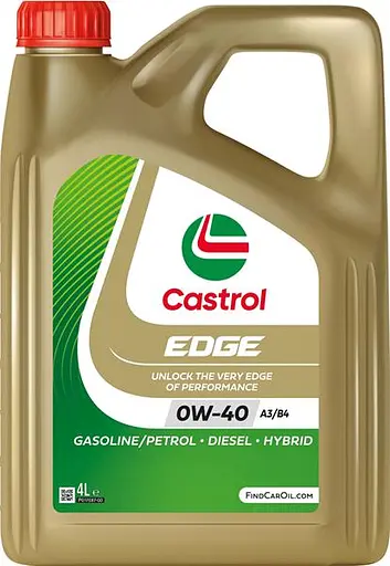 Моторна олива CASTROL EDGE 0W40 4л (15338F)
