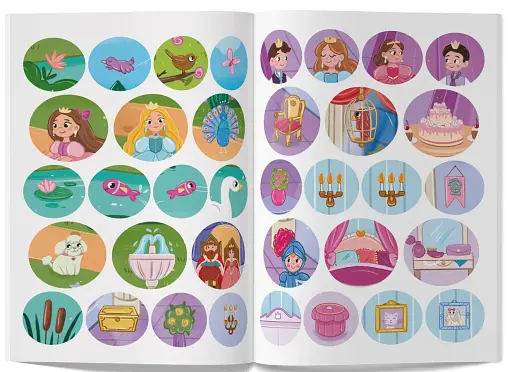 Інтерактивні наліпки. Принцеси - фото 4