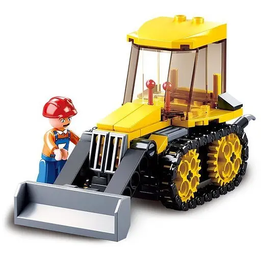 Конструктор SLUBAN Town Місто: Будівельна техніка, M38-B0377, 83 деталі, фігурка, (В асортименті) - фото 3