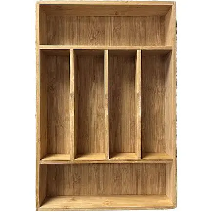 Лоток для столовых приборов Eurogold бамбуковый (45.5х30.5 см) - фото 3