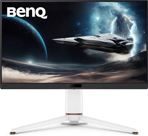 TFT 27" BenQ EX271U, 4K UHD, IPS, 165Гцб 1ms, HDMI, DP, USB-C, HAS, Pivot, черно-белый