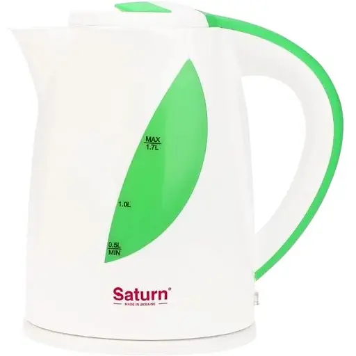 Електрочайник Saturn ST-EK8437 White/Light Green
