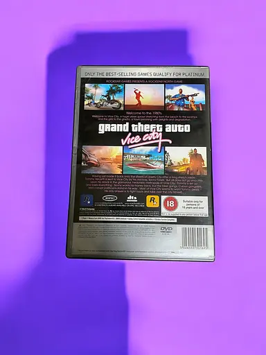 Диск с игрой на PlayStation 2 Grand Theft Auto: Vice City - фото 3