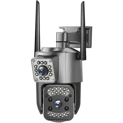 IP камера видеонаблюдения RIAS SC03-4G Wi-Fi 2 объектива 4MP+4MP уличная с удаленным доступом - фото 2