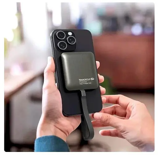 Magsafe SSD накопичувач TEAM PD20M Mag Portable 1 TB - фото 7