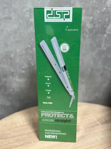 Керамічна праска для волосся DSP-10022 45 Вт Білий з Салатовим - фото 5